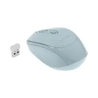 Мышь WELLMADE M03, беспроводная, оптическая, 1200 dpi, голубая