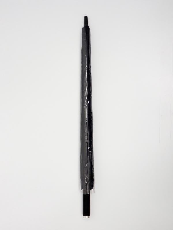 Зонт - трость полуавтоматический &laquo;Однотонный&raquo;, 8 спиц, R = 60/70 см, цвет чёрный