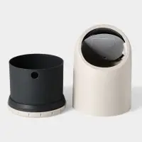 Ведро для мусора сенсорное, 2 л, цвет бежевый