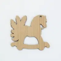 Ёлочная игрушка - подвеска новогодняя &laquo;Лошадка-качели&raquo;, 7.7&times;6.9 см