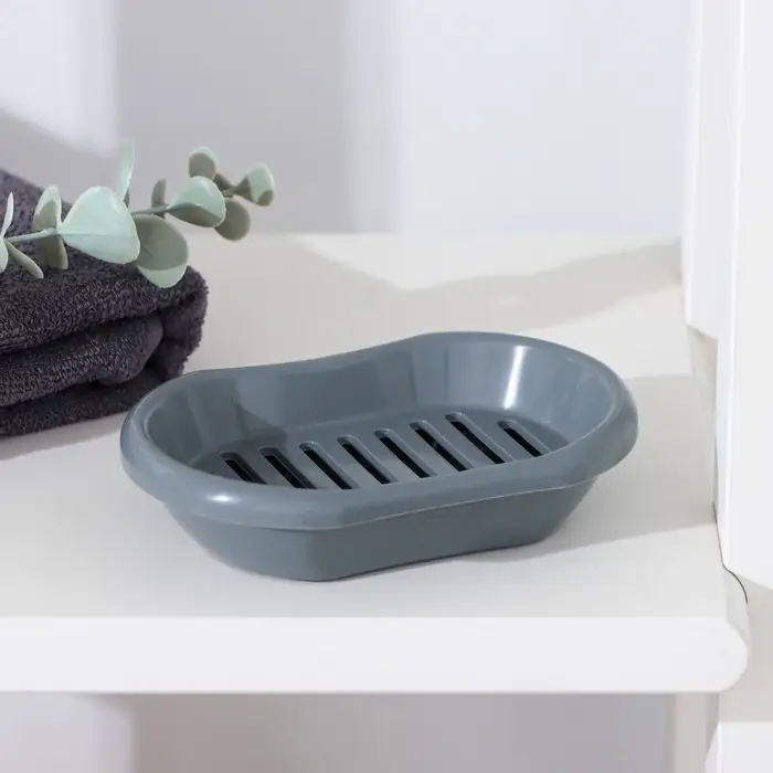 Мыльница с решеткой Альтернатива &laquo;Эконом&raquo;, пластик, 13&times;9&times;3 см, МИКС