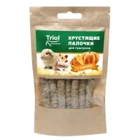 Лакомство "Triol" хрустящие палочки для грызунов с тыквой, 30г