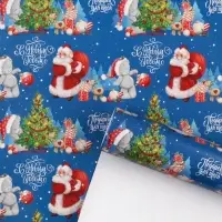 Бумага упаковочная &laquo;С Новым годом!&raquo;, Me To You 70&times;100 см