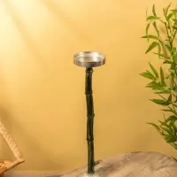 Подсвечник "Жонглёр" алюминий 16х16х62 см