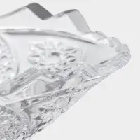 Конфетницы &laquo;Акапелла&raquo;, 9&times;15&times;12 см, набор 2 шт., стекло, прозрачные