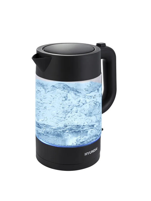 Чайник HYK-G7707 1,7л 2200Вт графит (стекло)
