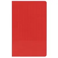 Ежедневник Knit, недатированный, красный