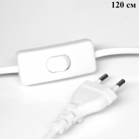 Лампа настольная "Ваза" 40Вт Е14 белый 24х24х38см