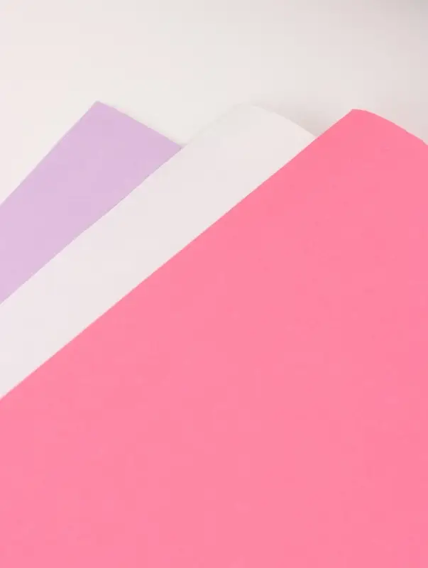 Бумага упаковочная крафт, двухсторонняя, "Нежность",50 х 68см&plusmn;5%