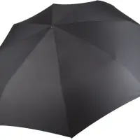 Зонт складной Fiber, черный