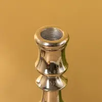 Подсвечник "Весенняя капель" алюминий 38 см