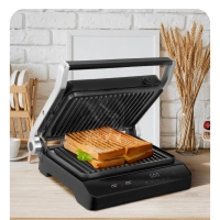 Электрогриль двусторонний КТ-4617 - 2000 Вт