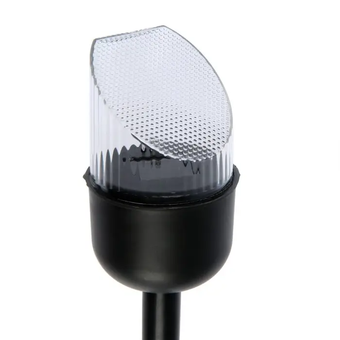 Садовый светильник на солнечной батарее &laquo;Цилиндр скошенный&raquo;, 7 &times; 36 &times; 7 см, 1 LED, свечение белое