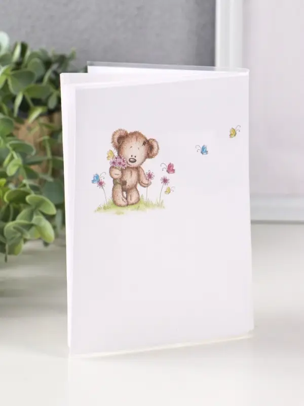 Фотоальбом 36 фото 10X15см, "Медвежонок",  ПП карм.,мягкая обложка