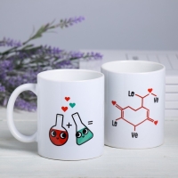 Кружки &laquo;Между нами химия&raquo;, 300 мл, 2 шт.