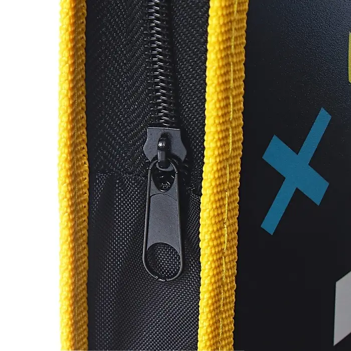 Папка с ручками А4, 340 х 245 х 35 мм, пластиковая, молния вокруг, Hatber "Влад А4"