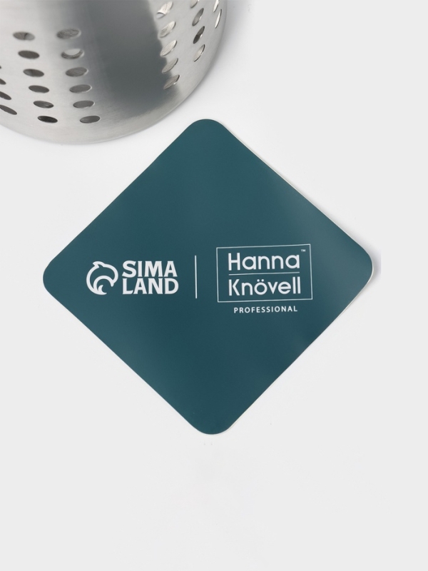 Подставка для столовых приборов Hanna Kn&ouml;vell, 12&times;12 см, нержавеющая сталь