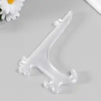 Подставка для тарелок 17.5 см, d=18-20 см, прозрачная