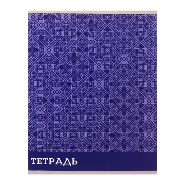 Тетрадь 48 листов в клетку Calligrata &laquo;Стильные узоры&raquo;, обложка мелованный картон, блок офсет, МИКС