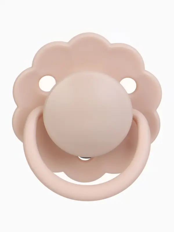 Набор классических пустышек, 2 шт., латекс, нюд/персиковый, в контейнере, от 6 мес., M&B
