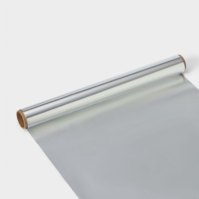 Фольга пищевая алюминиевая &laquo;Доляна&raquo;, 29 см &times; 8 м, 9 мкм