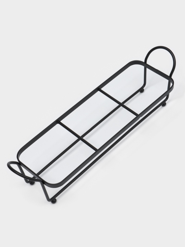 Набор дозаторов для ванной "Геометрия", 3 предмета с подставкой