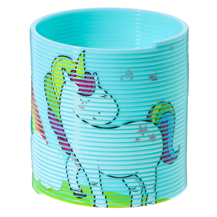 Пружинка-радуга &laquo;Единорог&raquo;, 6,2х6,2х6,2 см