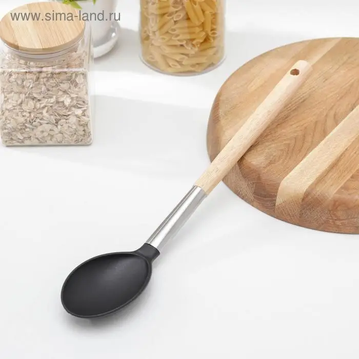 Ложка гарнирная Доляна &laquo;Древо&raquo;, 35 см