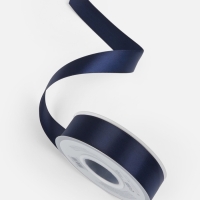 Лента атласная двухсторонняя №330 25мм*25&plusmn;1м кобальт TR