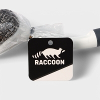 Щётка для мытья посуды с металличкой губкой Breeze, удобная ручка, 30&times;6 см