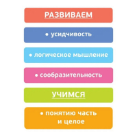 Деревянные кубики &laquo;Животные&raquo; 4 элемента, Томик