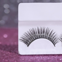 Ресницы накладные &laquo;Мечтающий взгляд&raquo;, 11 мм, без клея, цвет чёрный