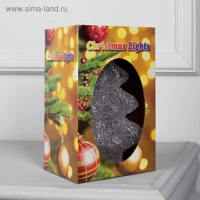 Светодиодная фигура &laquo;Ёлочка&raquo; 7 &times; 21 &times; 7 см, акрил, 20 LED, батарейки ААх2 (не в комплекте), свечение белое