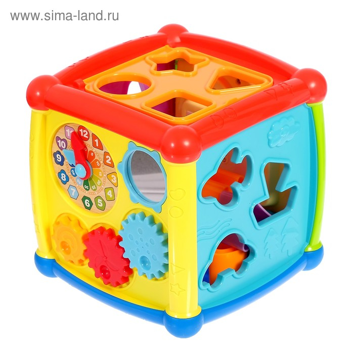 Развивающая игрушка &laquo;Умный кубик&raquo;, световые и звуковые эффекты