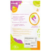 Прорезыватель - щеточка силиконовый &laquo;Лебедь&raquo;, на присоске, цвет розовый, Крошка Я