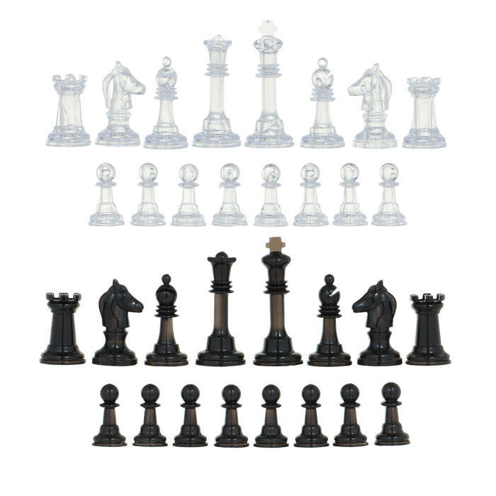 Шахматные фигуры, король h-5.8 см, пешка h-2.8 см