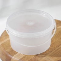 Банка для хранения продуктов с герметичной крышкой, 1 л, цвет прозрачный