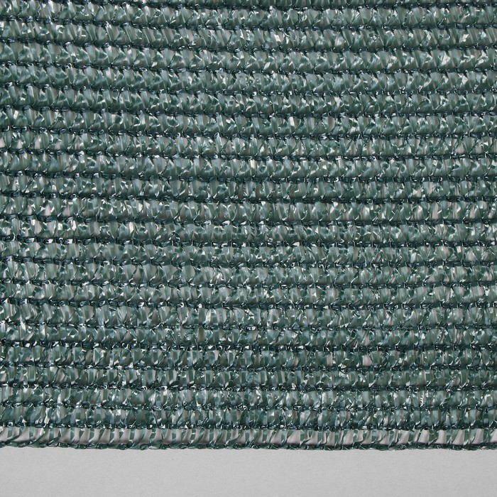 Сетка затеняющая, 5 &times; 3 м, плотность 80 г/м&sup2;, тёмно-зелёная, в наборе 15 клипс