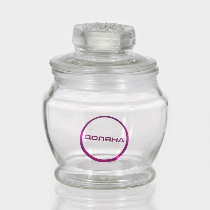 Баночка стеклянная для специй Доляна &laquo;Калипсо&raquo;, 200 мл, 10&times;8 см