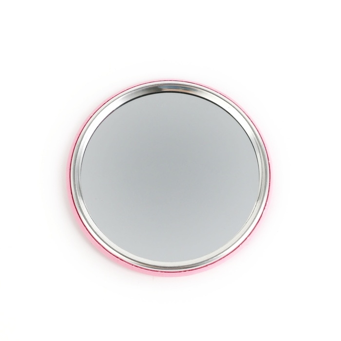 Зеркало карманное новогоднее &laquo;Новый год: Котенок&raquo;, диам.7 см