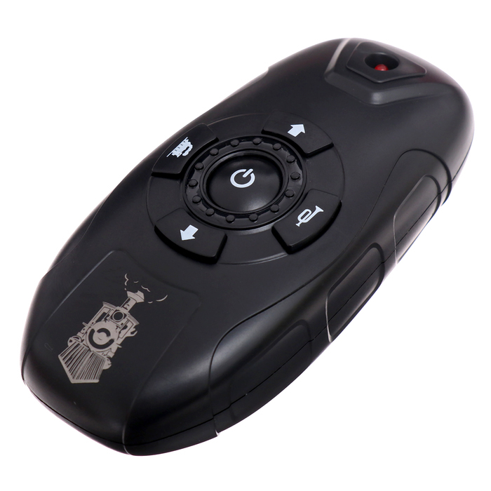 Железная дорога &laquo;С Новым Годом&raquo;, радиоуправление, эффект дыма