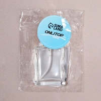 Флакон для парфюма, с распылителем, 15 мл, цвет золотистый