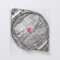 Корзина бельевая текстильная Доляна &laquo;Клетка&raquo;, 30&times;30&times;30 см, цвет серый