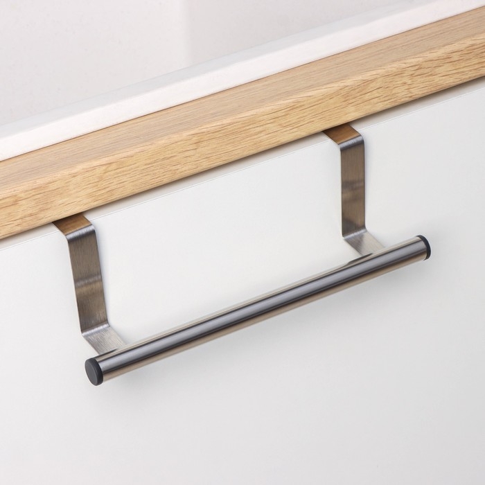 Держатель для полотенец на дверцу &laquo;Классик&raquo;, 23,5&times;7&times;8 см, цвет хром