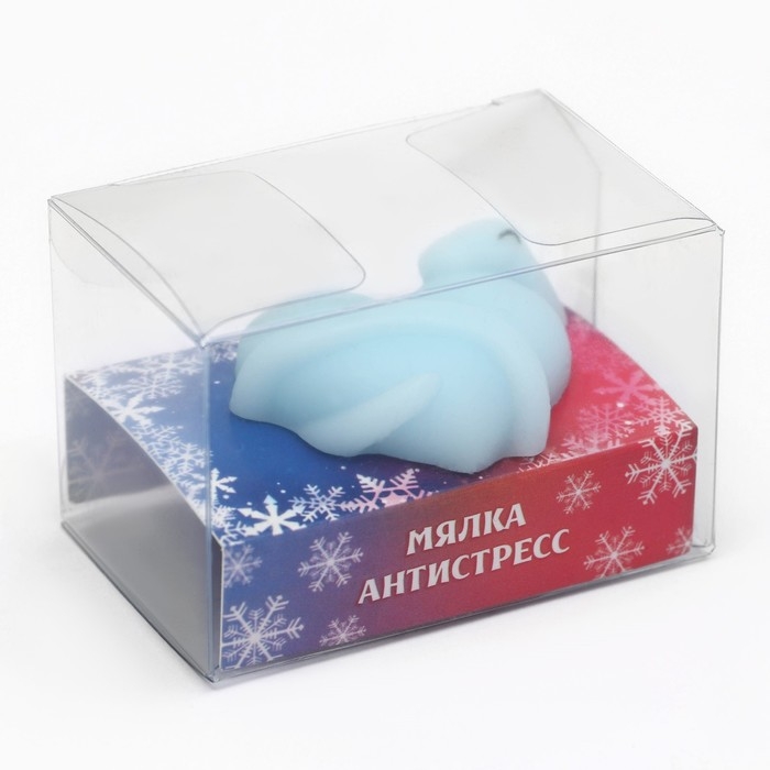 Мялка новогодняя &laquo;Новый год: Счастливого 2025 года&raquo;, 4 х 3.5 см