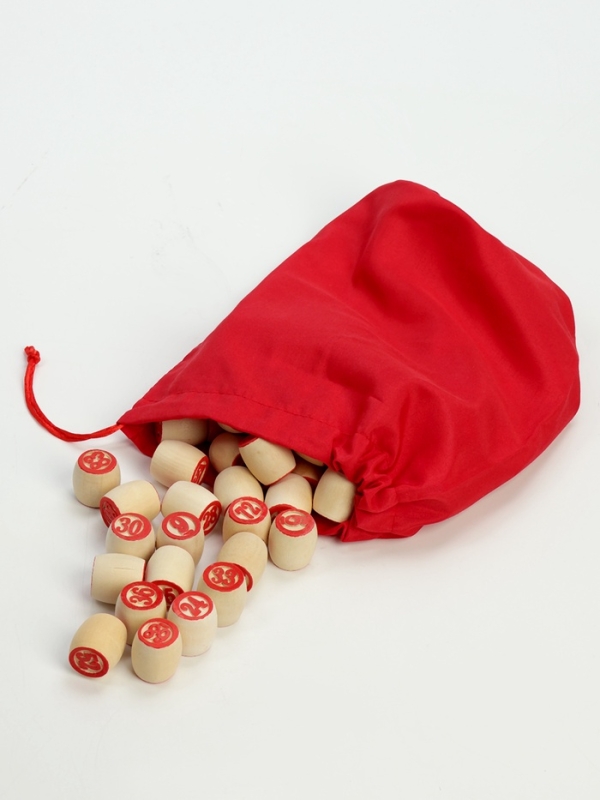 Русское лото настольная игра "Матрешка", бочонок 2.7 х 2.1 см, 24 карточки 21.4 х 7.9 см