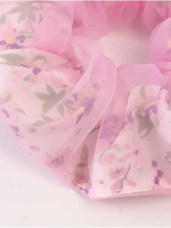 Резинка для волос &laquo;Цветы&raquo; сиреневая, Холодное сердце