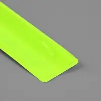 Светоотражающий слэп-браслет, самофиксирующийся, 3 &times; 30 см, цвет салатовый