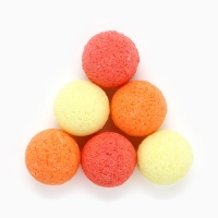 Набор бомбочек для ванны в пакете "Зимняя сказка", 6 шт по 20 гр, апельсиновый пирог