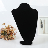 Бюст для украшений, 23&times;15&times;34 см, h=34 см, цвет чёрный